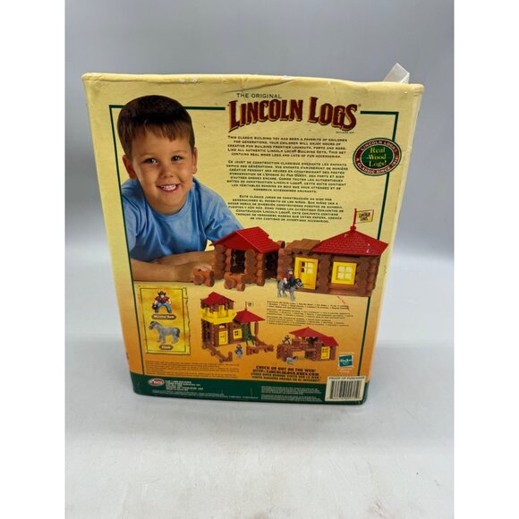 Lincoln Logs Frontier Junction Building Set Missing Pieces READ - Picture 5 of 6